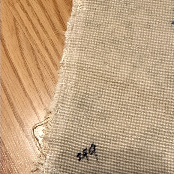 Floral Embroidered Fabric Square - Picture 2 of 6